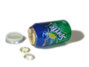 Dosensafe im Sprite-Design